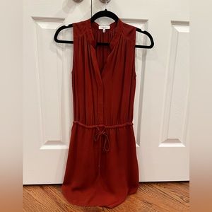 Aritzia Babaton xxs red 100% silk dress